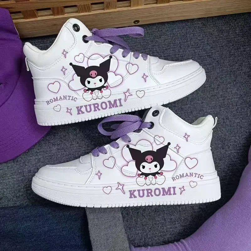 New Disney girls Stitch Mickey Mouse princess cute Casual shoes non-slip soft bottom Mickey Mouse sports shoes for girl gift