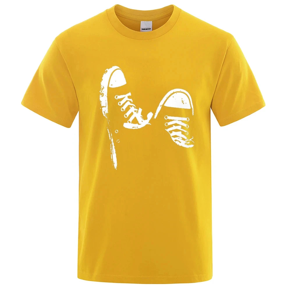 Hot Sale Women Casual Tshirt Skate Shoes Summer T Shirt Tops O-Neck Oversized Short Sleeves Unisex Men Clothes