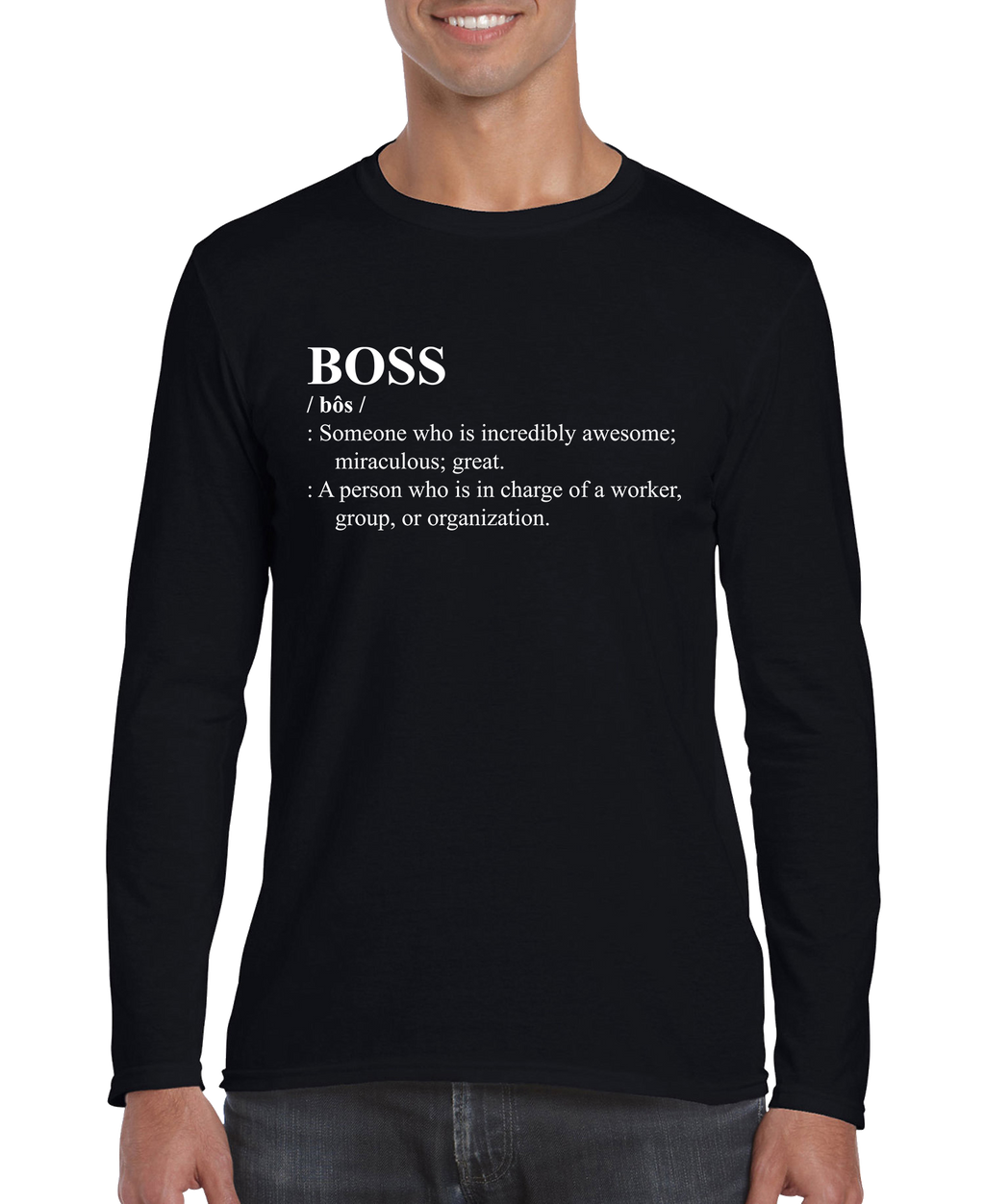 BOSS Definition Men's Long Sleeve Shirt
