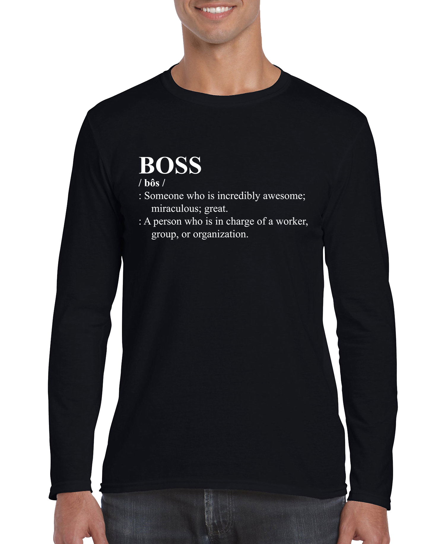 BOSS Definition Men's Long Sleeve Shirt