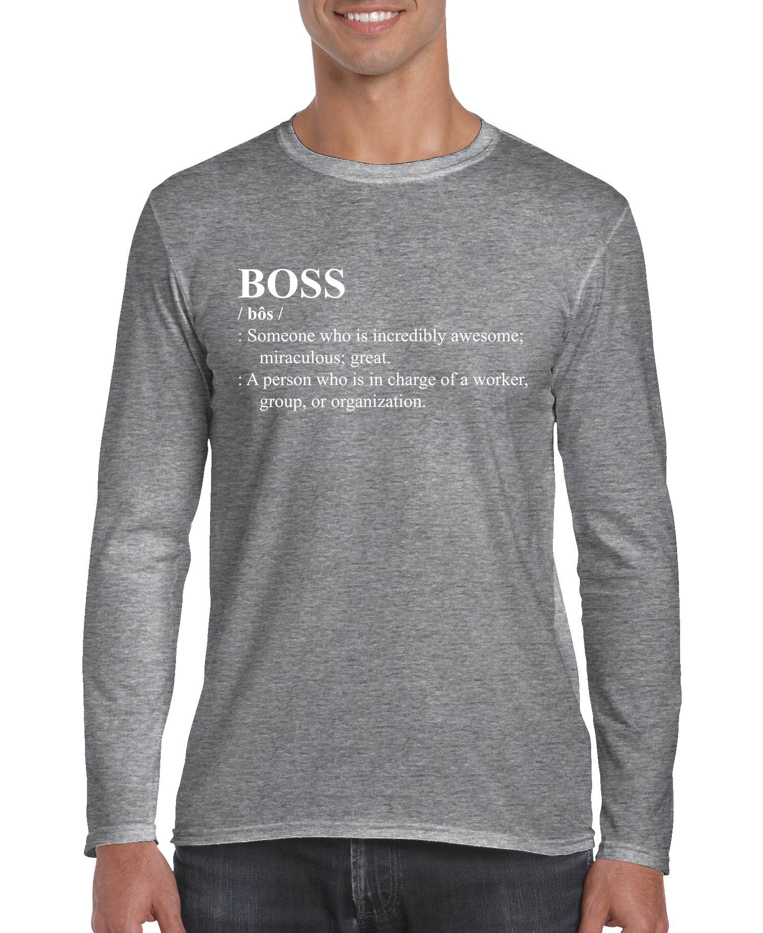 BOSS Definition Men's Long Sleeve Shirt