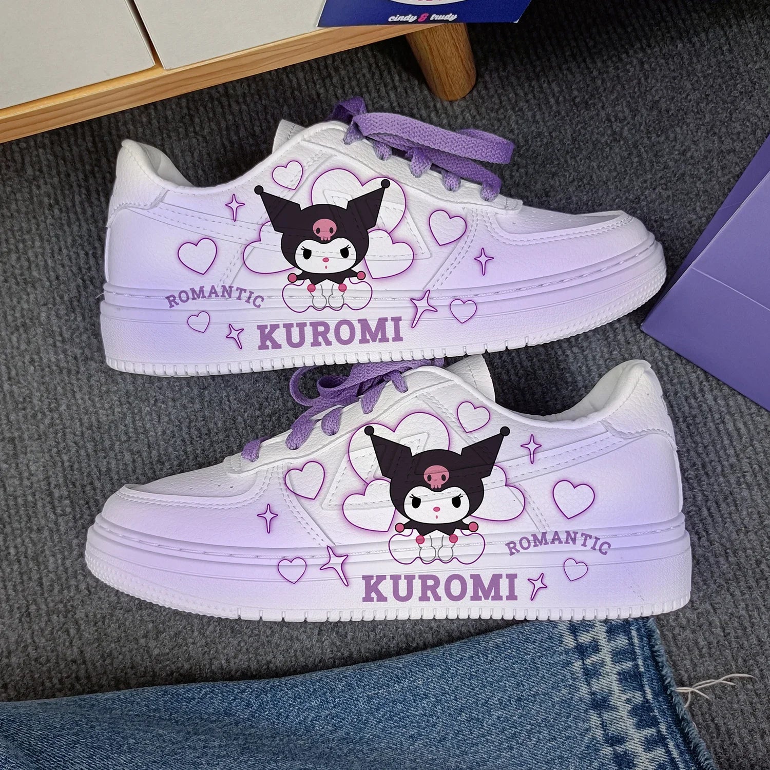 New Disney girls Stitch Mickey Mouse princess cute Casual shoes non-slip soft bottom Mickey Mouse sports shoes for girl gift
