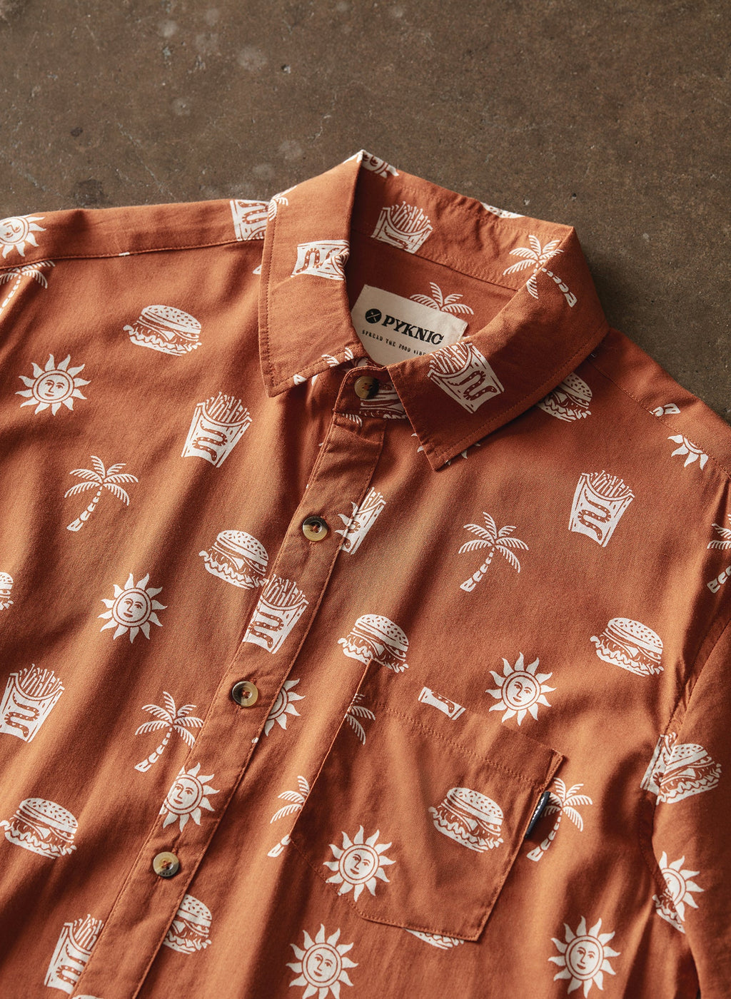 Take It Greasy Button-Up