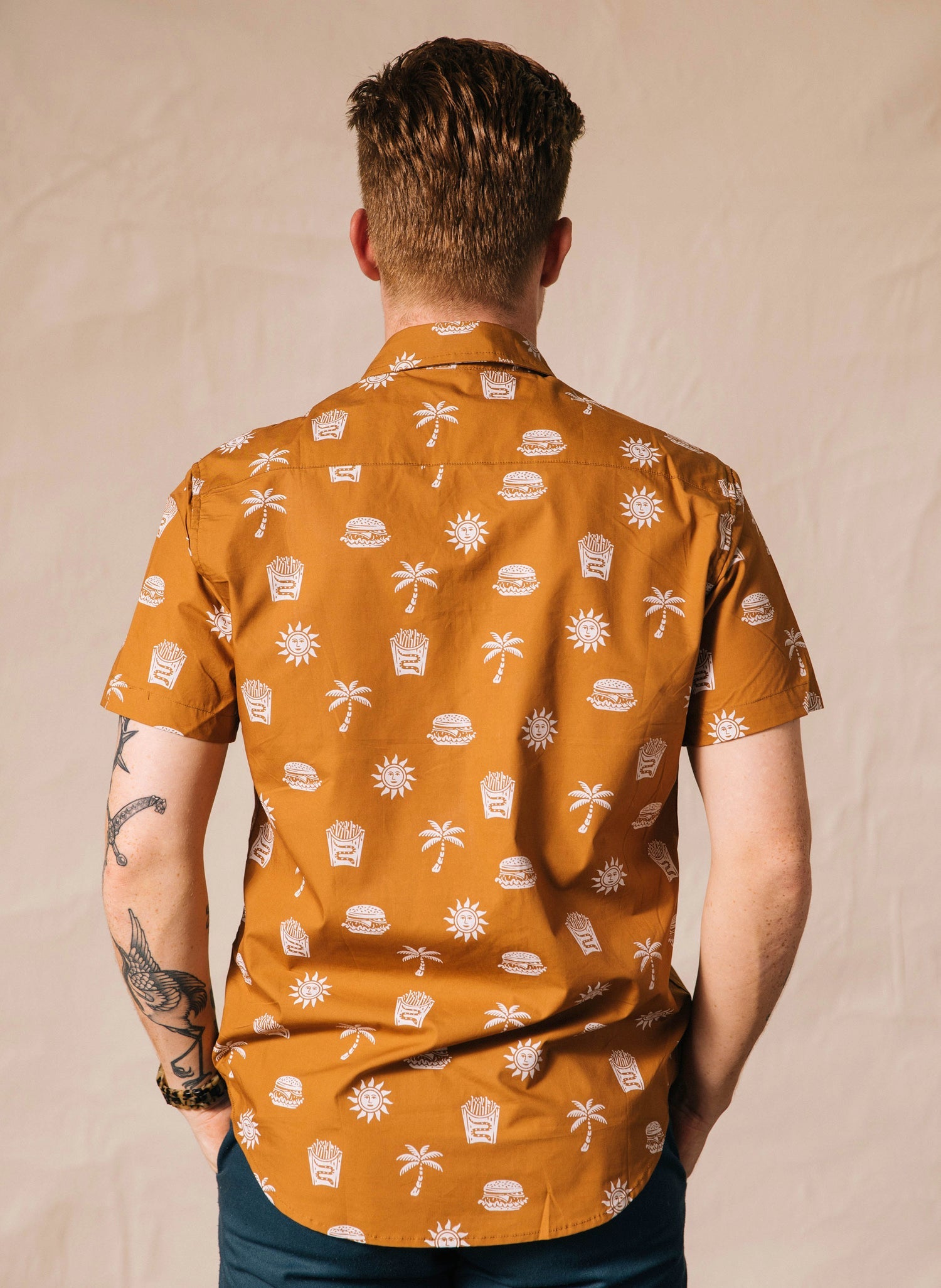 Take It Greasy Button-Up